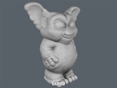 Archivo STL Gizmo (Easy print no support)・Objeto de impresión 3D para ...