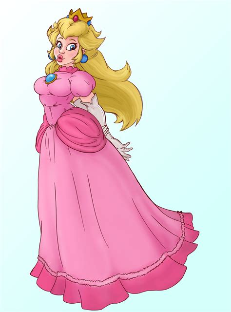 Princess Peach Sexy Naked