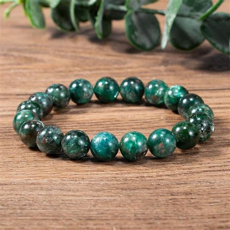 Green Emerald Bead Bracelet – MindfulSouls