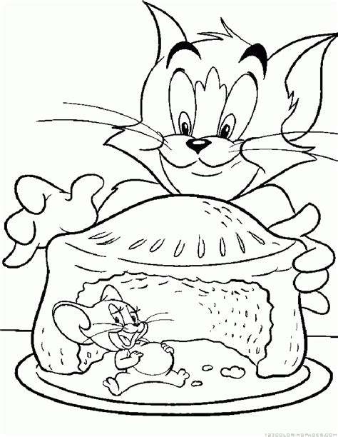 Tom and jerry Coloring Pages - Part 2