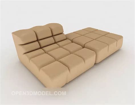 Lazy Home Sofa Free 3d Model - .Max - Open3dModel