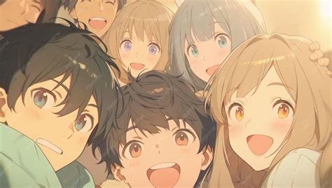 Pessoas De Animes - Cena de estilo de vida em estilo anime com pessoas fazendo tarefas ...