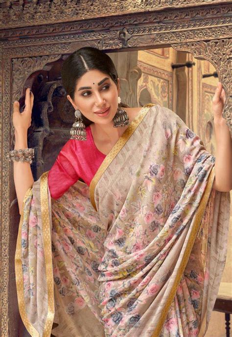 lt sarees presents gucci micro printed sarees catalog wholesaler