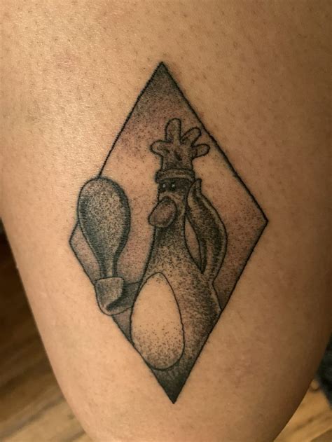 ‘Wallace and Gromit’ Feathers McGraw (penguin) tattoo | Penguin tattoo ...