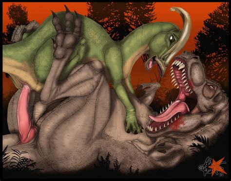 Rule 34 - anthro dinosaur duck-billed feral klaus klaus doberman non