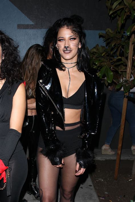 LEXY PANTERRA Arrives at Halloween Party at Poppy Club in West