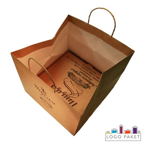 Крафт пакеты для пиццы купить оптом в интернет-магазине | LogoPaket.ru