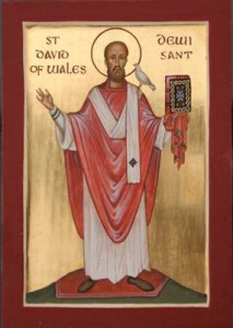 St David, Patron of Wales - The Dominican Friars in Britain