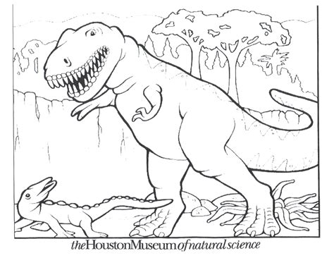 rex dinosaur coloring pages  getcoloringscom  printable
