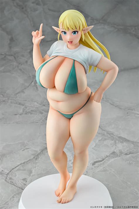 Q-six Plus-Sized Elf Elfuda 1/7 Scale Figure | Elf can't be on a diet