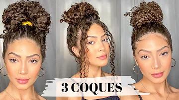 Como Prender Cabelo Cacheado - Como prender o cabelo cacheado sem danificar?