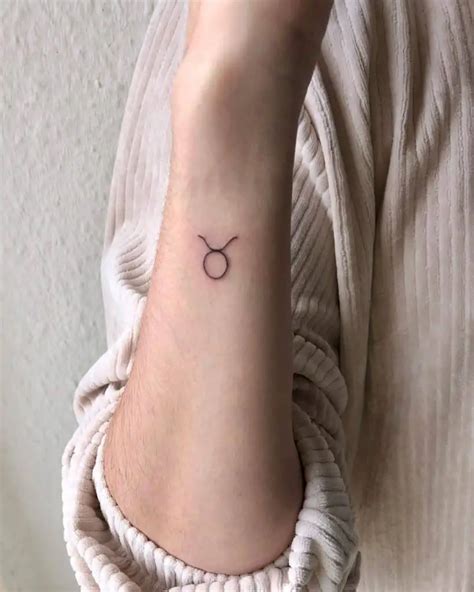 Unleash Your Inner Strength with a Taurus Tattoo Zodiac Sign - Click ...