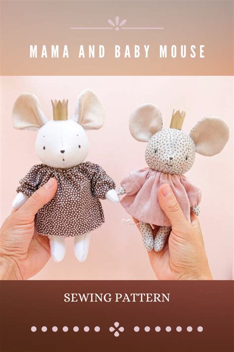 mama  baby mouse sewing pattern sew modern kids
