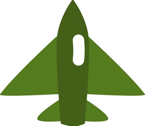 Military green airplane, illustration, vector on a white background. 13607743 Vector Art at Vecteezy