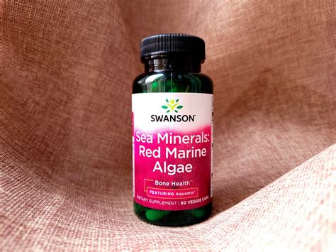 Swanson, Морские минералы, Красные морские водоросли, Red marine algae ...