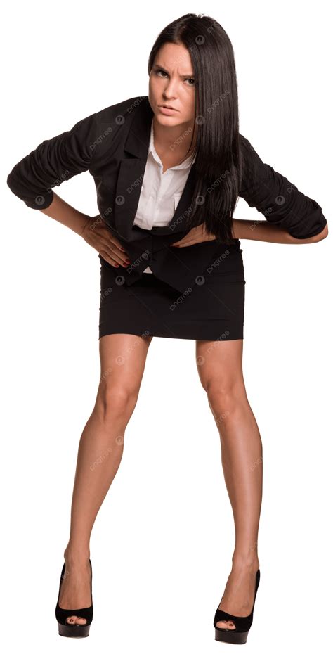 Hermosas Mujeres Sosteniendo Su Vientre Inclinado Hacia Adelante