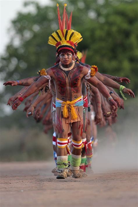 Brazil's indigenous Yawalapiti tribe honours the dead with festivities ...