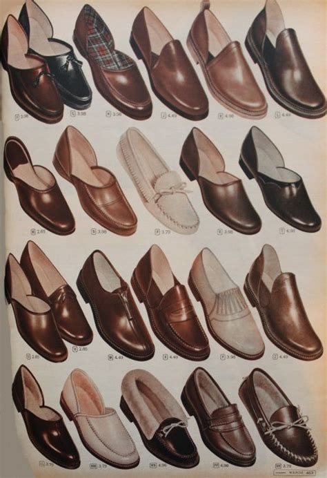 Mens 1950s Shoes Styles, Boots, Slippers | 60s mens fashion, Mens ...