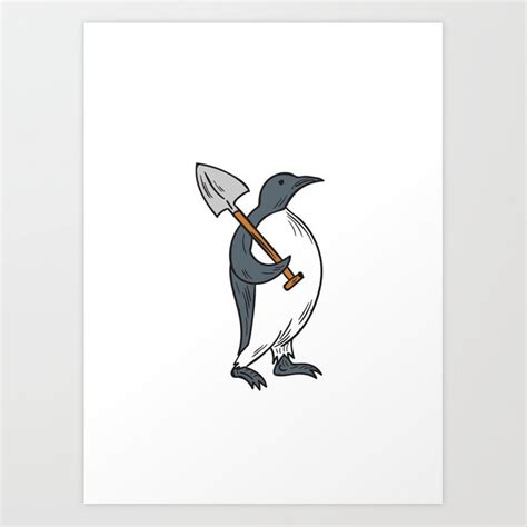 Emperor Penguin Drawing at PaintingValley.com | Explore collection of ...