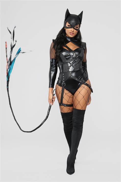 Villian Vixen Costume - Black