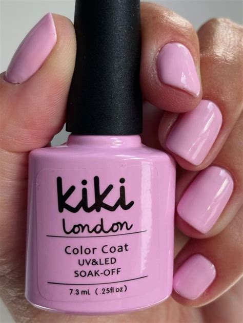 Pastel Pretty Summer Spring Baby Pink Gel Polish Nail Inspiration in ...