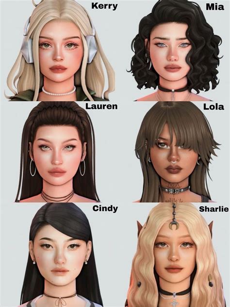 sim dump ♡ | simsaula | Sims hair, Sims, Sims packs