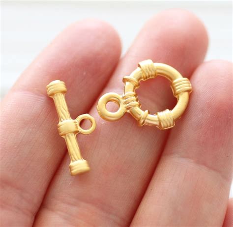 toggle clasps gold large toggle clasp  gold plated jewelry clasp