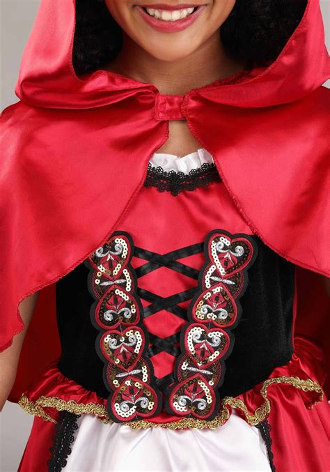 Little Miss Red Riding Hood Girl's Costume Dress | Storybook Costumes