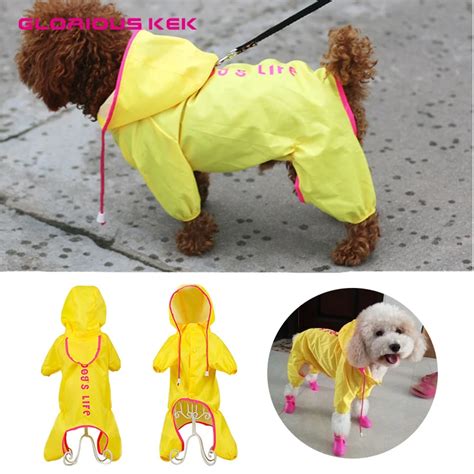Aliexpress.com : Buy GLORIOUS KEK Dog Raincoat Waterproof Small Dog ...