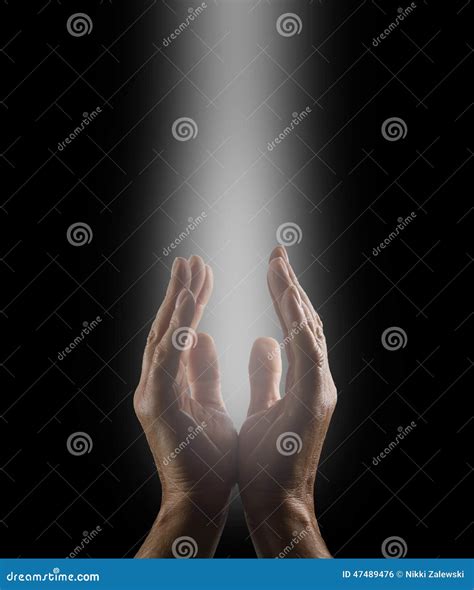 Praying to Divine Spirit stock photo. Image of creator - 47489476