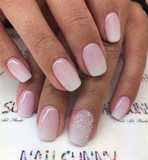 creating french ombre short nails  elevate  style