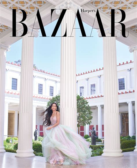 Demi Moore – Harper’s Bazaar Magazine Photshoot (October 2019) - Hot