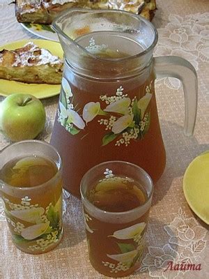 Компот из шиповника и яблок : Напитки безалкогольные