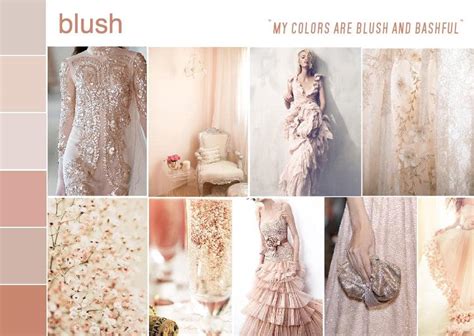 My Colors are Blush and Bashful | Colorful Wedding Ideas