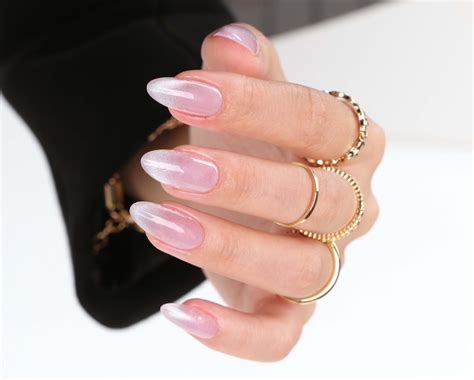 Magnetic French Fake Nails - Senboma