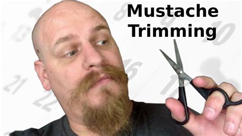 trim  mustache  beginners youtube