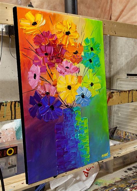 17 Best images about Art Flowers on Pinterest | Colorful flowers ...
