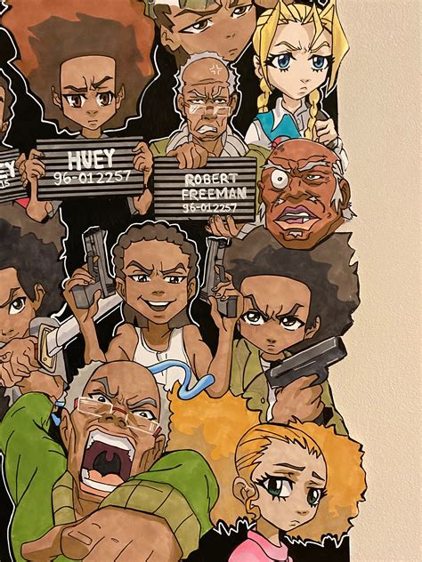 The Boondocks Fan Art Poster - Etsy