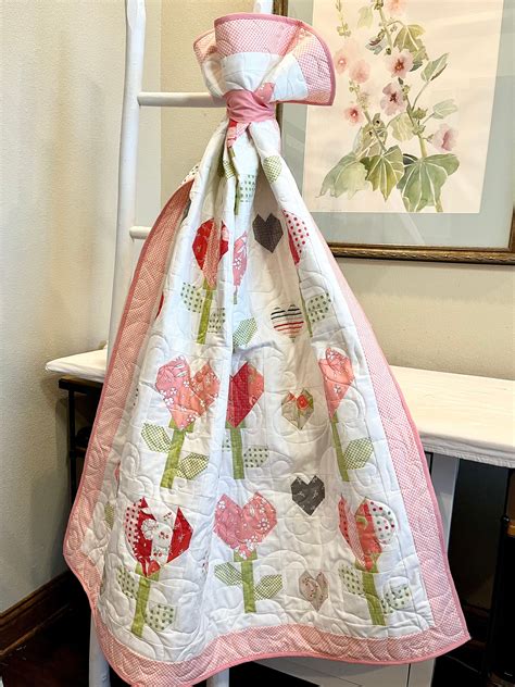 LOVE BLOOMS Moda Beautiful Day Charm Quilt Kit Corey Yoder by - Etsy