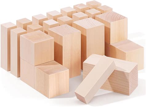 Amazon.com: BeaverCraft Basswood Carving Blocks 7PCS Whittling Wood Kit - Soft Wood Block for ...
