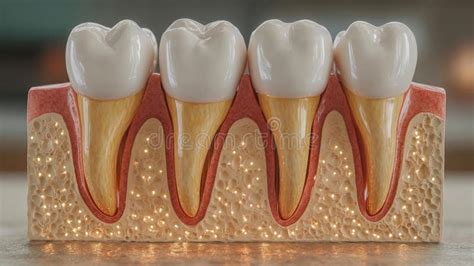 medical anatomy diagram  human teeth showing enamel dentin  roots