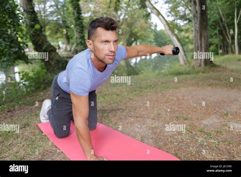exercise position stock photo alamy