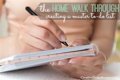 The House Walk Through - Creative Home Keeper