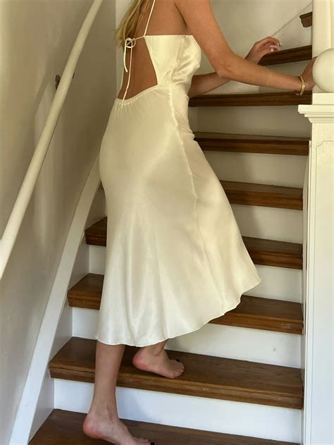 Dream Dress Midi Cloud | Djerf Avenue
