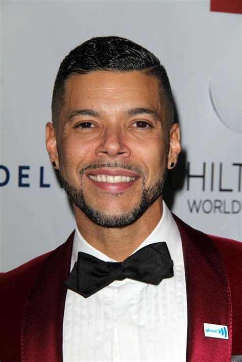 LOS ANGELES, APR 12 - Wilson Cruz at the GLAAD Media Awards at Beverly