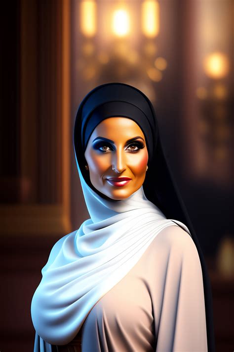 Lexica - Ava addams, Star Destroyer photo shoot with hijab