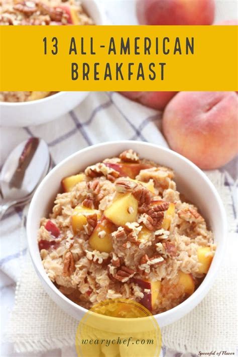 13 All American Breakfast Recipes | Breakfast recipes sweet, Breakfast ...