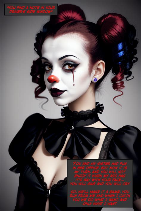 Gothic Clown Girl | BIG Booty Farts by Phizben-AI on DeviantArt