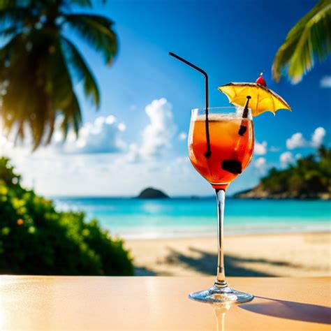 Tropical Passion Sour, Exotic gin cocktail with passion fruit, lime