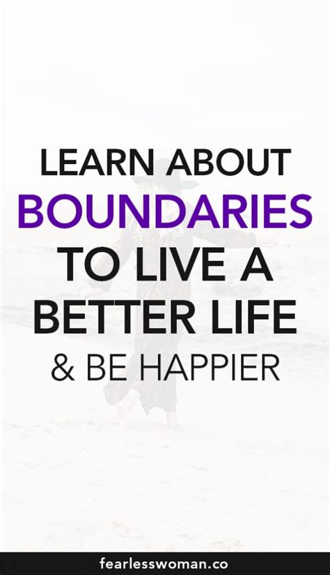 boundaries  set
